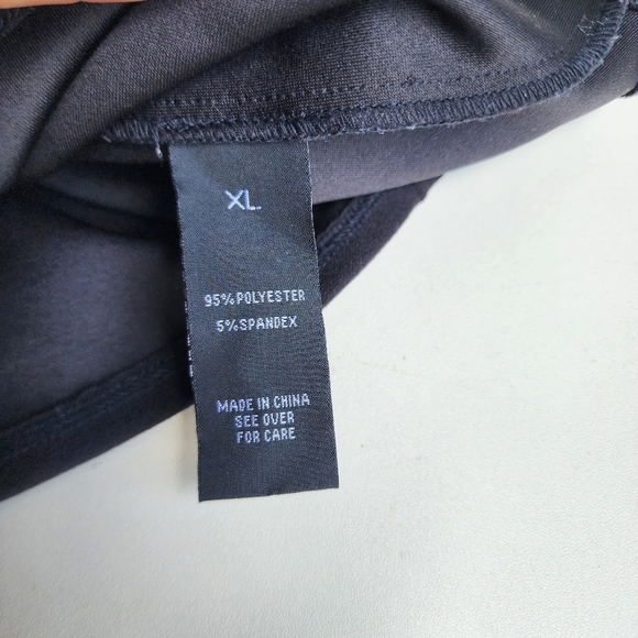 IZ Byer Womens Halter Scalloped Short Little Black Stretch Dress Size XL - Picture 11 of 12